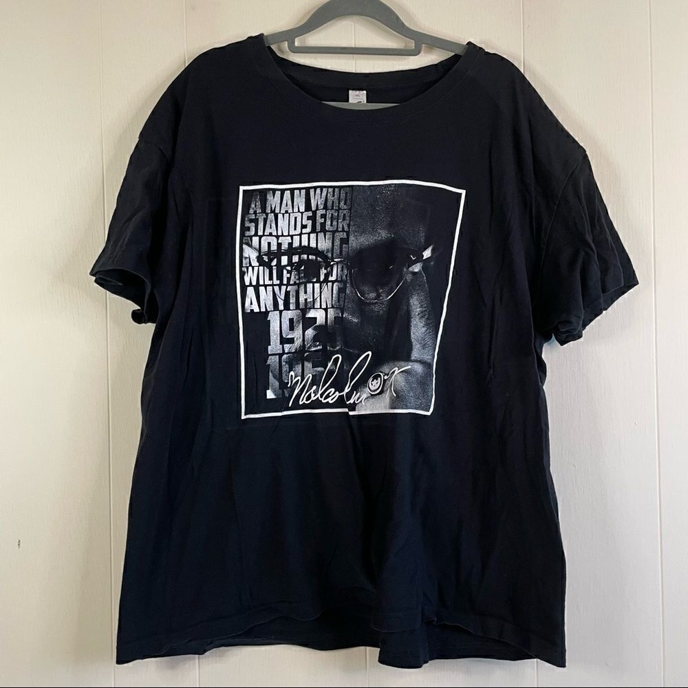 Sol’s Malcom X Black T-Shirt 3X